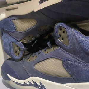 Air Jordan 5 Retro Navy Blue Worn Once